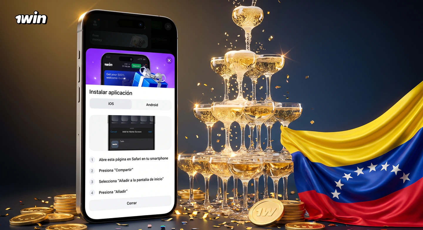 Sexto Paso: 1win App para Android e iOS — 1win Venezuela